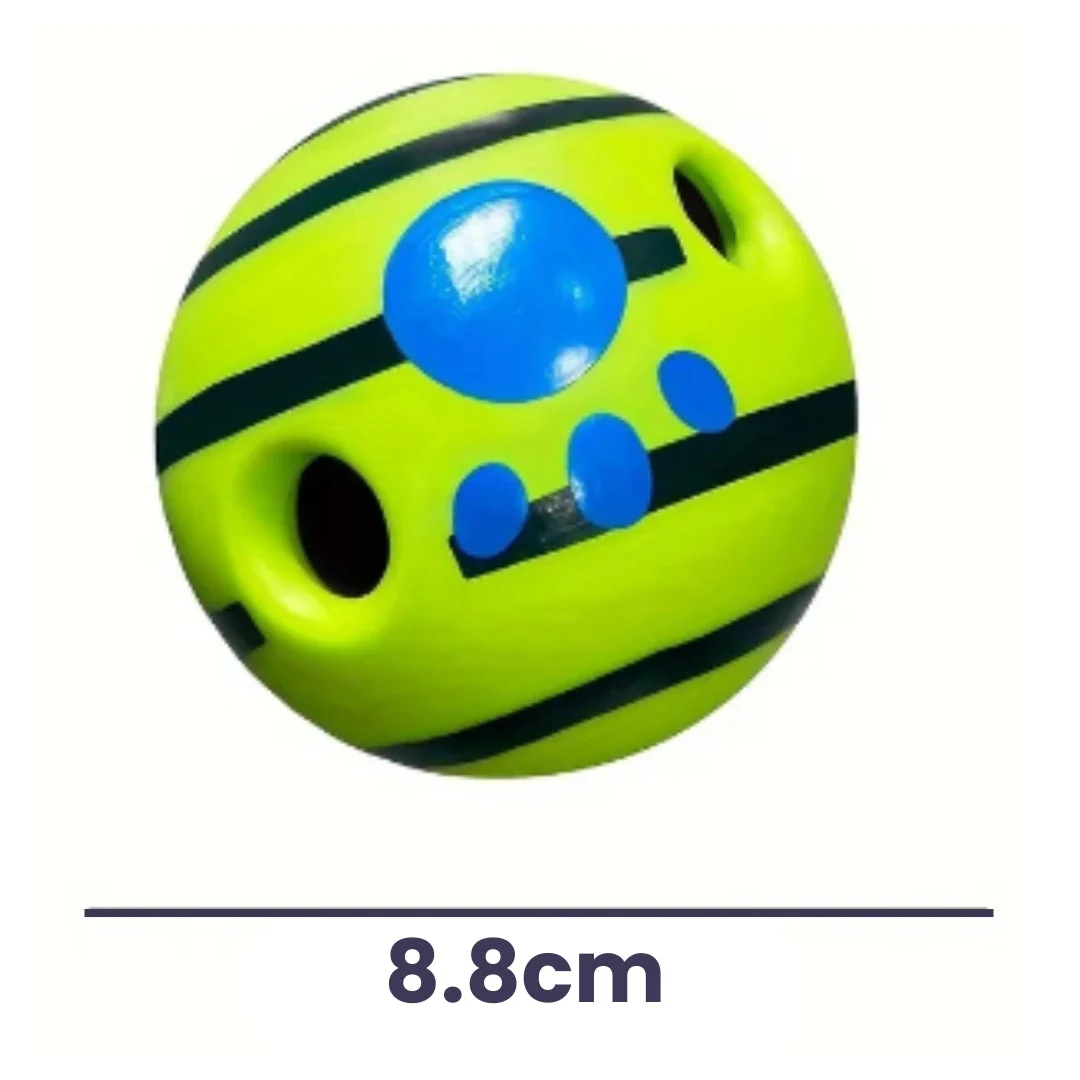Giechelende Speelbal Voor Honden | Glow In The Dark | Duurzaam Kunststof | Voor Alle Hondenrassen | Geen Batterijen Nodig | Groene Interactieve Bal - Image 10