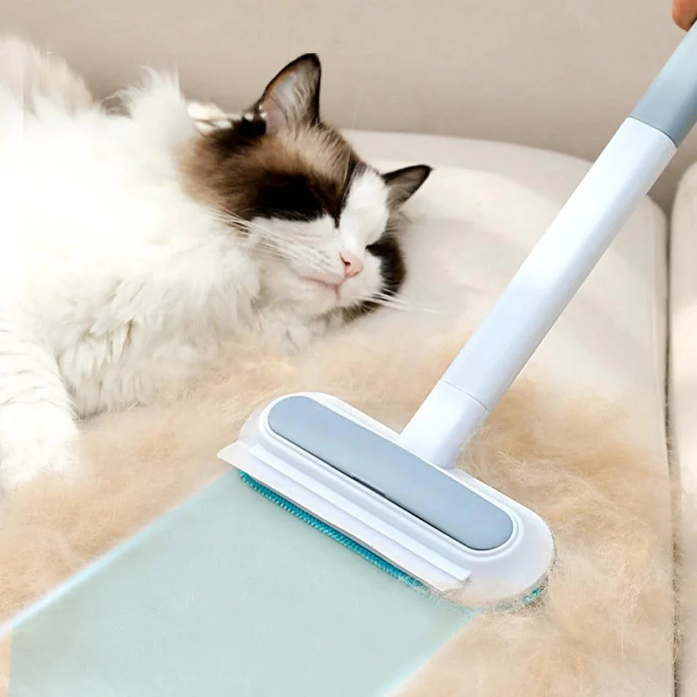 Handheld Huisdier Haarverwijderaar | Dubbelzijdige Borstel voor Honden- en Kattenhaar | Voor Meubels en Kleding | Geschikt voor Meerdere Oppervlakken | Ergonomisch Handvat | Voor Efficiënte Haarverwijdering - Image 3
