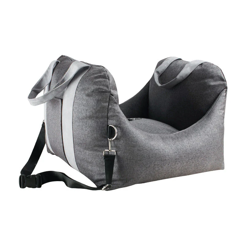 Pluizige Huisdierverblijf | Comfortabele Kennel | 52x52x44cm | Antraciet Grijs, Beige, Licht Grijs - Image 7