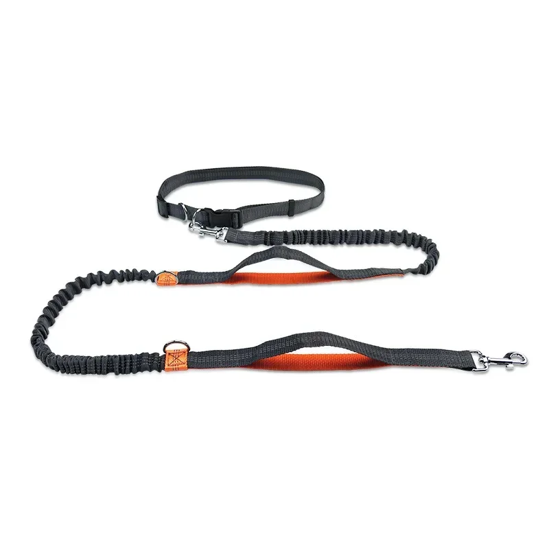 Verstelbare Handsfree Heupriem voor Hardlopen met Hond | Waterbestendig Nylon, Uittrekbaar & Reflecterend | Schokdempend met Dubbele Bungees en 360° Draaibare Clip - Image 8