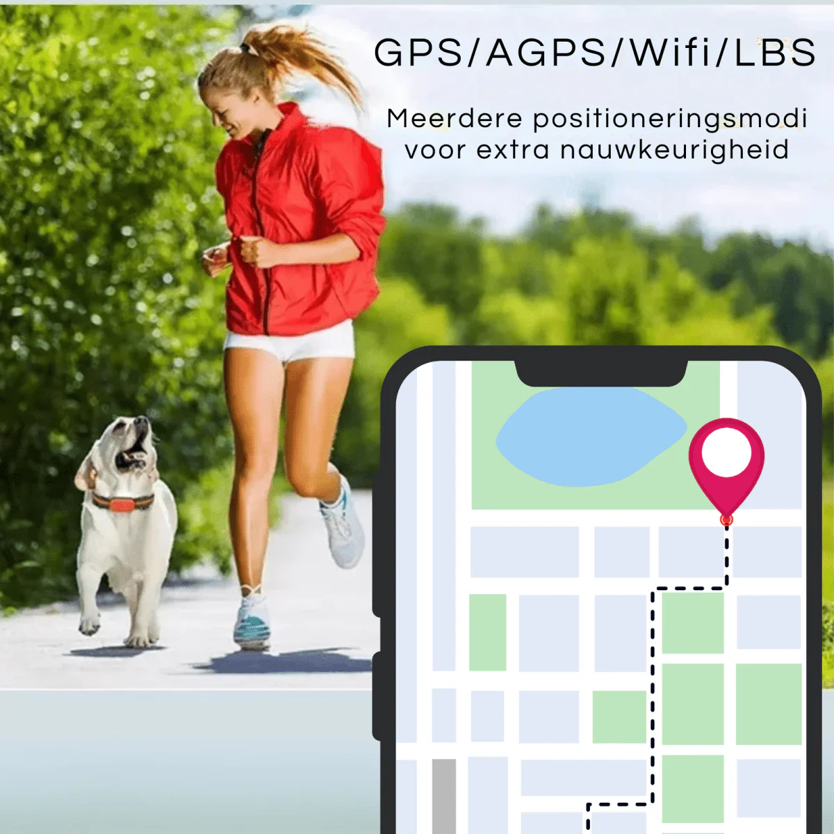 4G GPS Tracker Huisdieren | Realtime Locatie | Waterdicht IP67 | Veiligheid Halsband | Wereldwijde Dekking | Groen Oranje | Compatibel met iOS Android | Nano SIM Slot | Bewegingshistorie en Geo-fence - Image 3