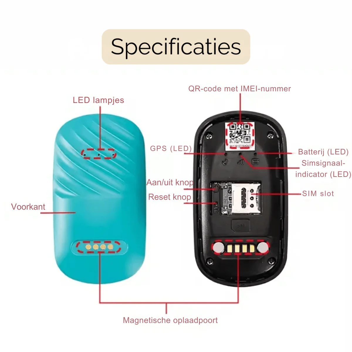 4G GPS Tracker Huisdieren | Realtime Locatie | Waterdicht IP67 | Veiligheid Halsband | Wereldwijde Dekking | Groen Oranje | Compatibel met iOS Android | Nano SIM Slot | Bewegingshistorie en Geo-fence - Image 8