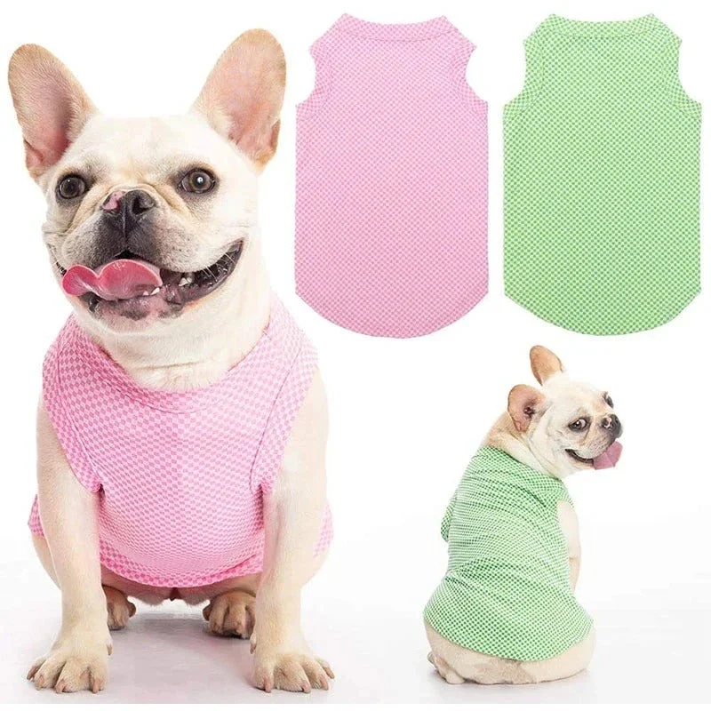 Verkoelend Hondenshirt | Lichtgewicht en Ademend | Temperatuurregulerend | Verkrijgbaar in Blauw, Groen, Roze | Maat XS, S, M - Image 4