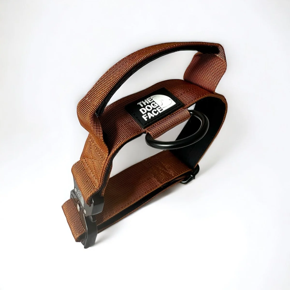 Tactische Hondenhalsband Nylon | Feloranje | Robuust & Comfort | Militair kwaliteit | Snelsluiting & Bedieningshendel | Ideaal voor Actieve Honden - Image 7