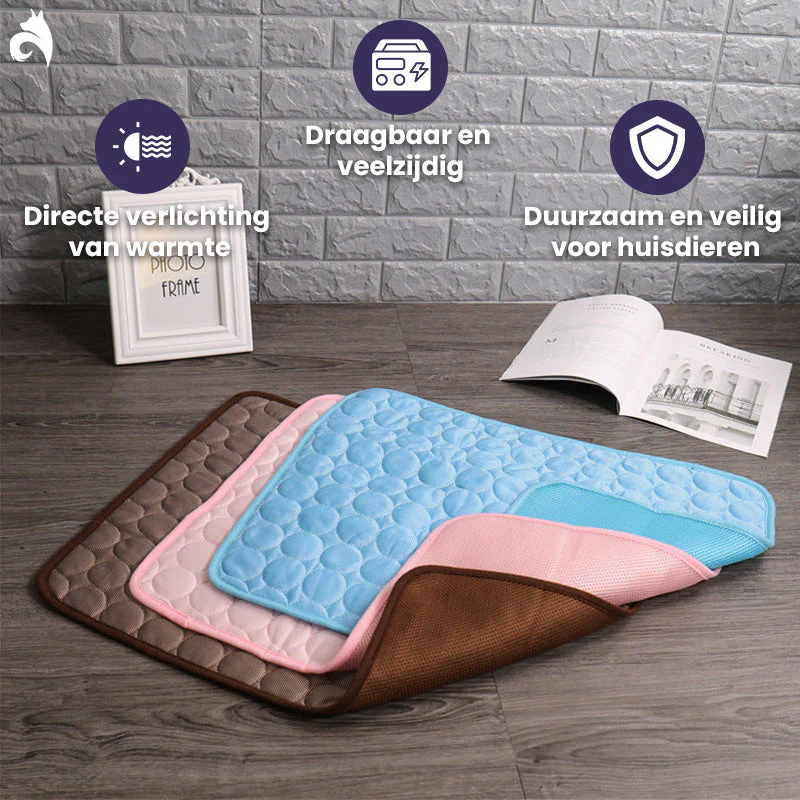 Hond Koelmat | Zelfkoelende Geltechnologie | Draagbaar en Duurzaam | Geschikt voor All Seizoenen - Image 3