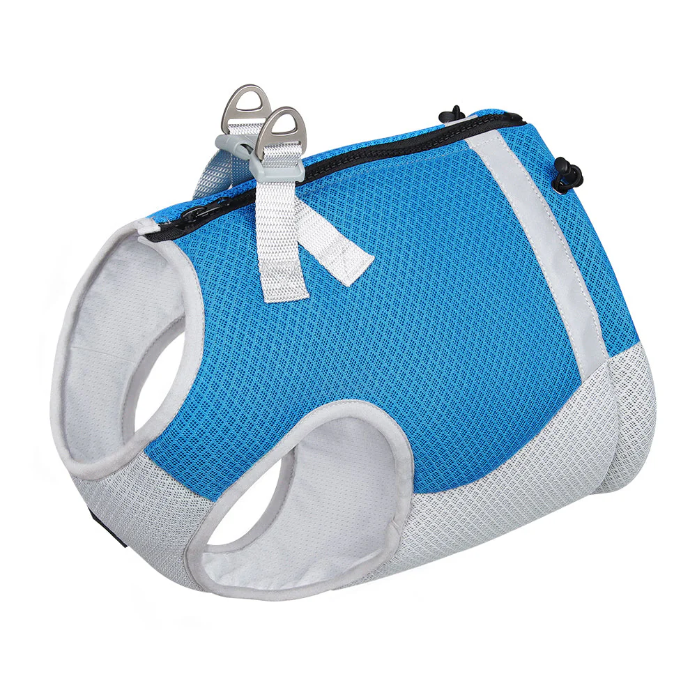 Verstelbaar Reflecterend Koelvest Voor Honden | Limegroen, Blauw, Oranje | Comfortabel op Warme Dagen | Snel Afneembare Hondentop | Geschikt Voor Wandeling, Training, Shows | D-Ring Voor Riem - Image 12