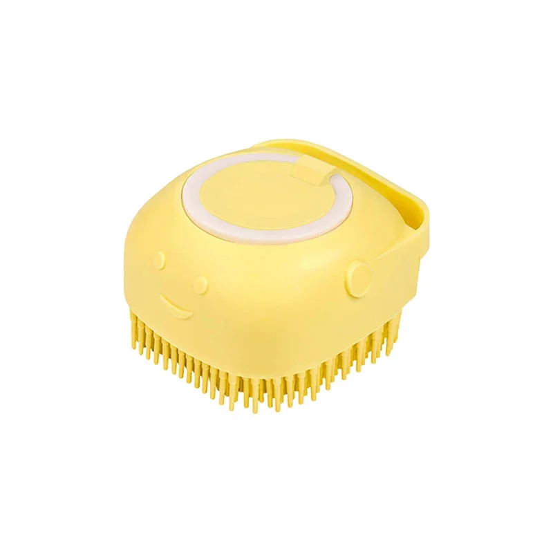 Multifunctionele Badborstel voor Huisdieren met Shampoo Dispenser | Zachte Siliconen Massage | Ideaal voor Honden & Katten | Ergonomisch Ontwerp | Inclusief Schuimreservoir - Image 7