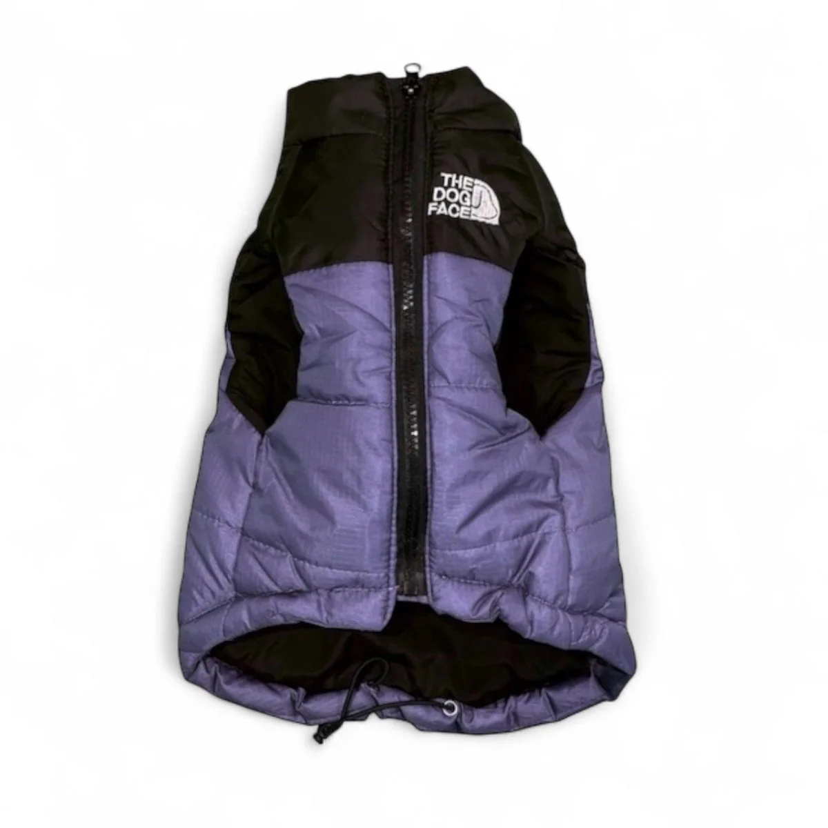 Ripstop Hondenjas Paars | The Dog Face | Duurzame Hondenkleding | Warmtebescherming Buitenactiviteiten | Verstelbare Pasvorm | Waterdicht en Scheurbestendig | Geschikt voor Avonturen | Robuuste Bodywarmer Honden
