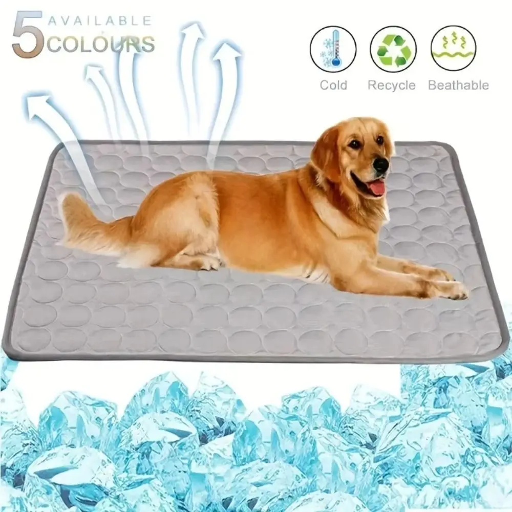 Verkoelende Slaapmat voor Huisdieren | Ademend en Comfortabel | Verkrijgbaar in Diverse Kleuren en Maten | Ideaal voor Warme Dagen - Image 4