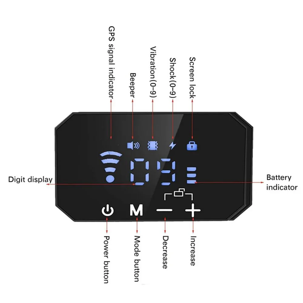 PawSafe GPS Tracker Voor Honden | Waterdicht | Realtime Volgfunctie | Virtuele Omheining 30-1000m | Geen App Nodig | Geluidssignaal en Correcties | 9 Intensiteitsniveaus | Geschikt Voor Alle Rassen - Image 6