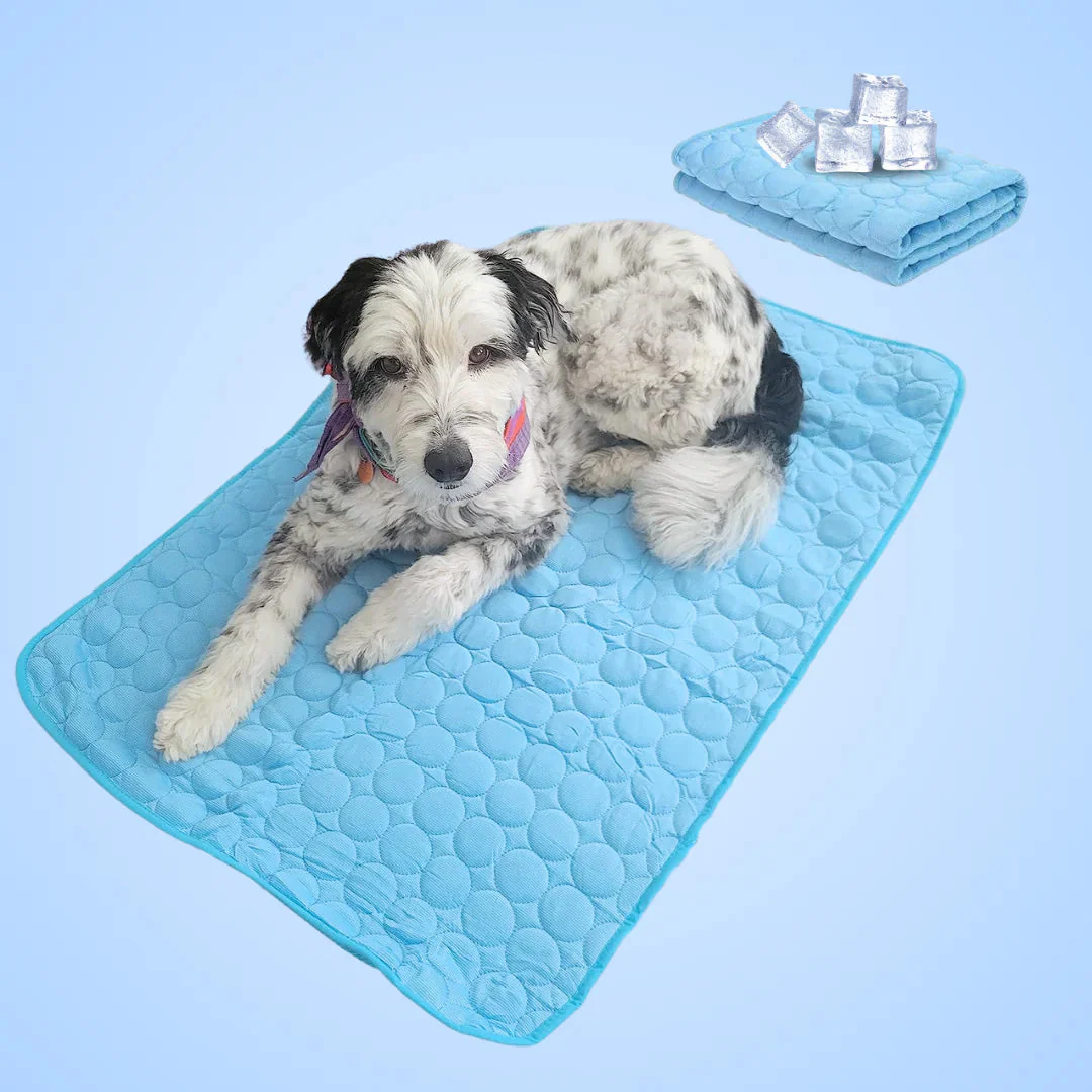 Ruffy Zachte IJszijde Hondencoolingmat | Wasbaar & Opvouwbaar | Ideaal Voor Warme Dagen - Image 6