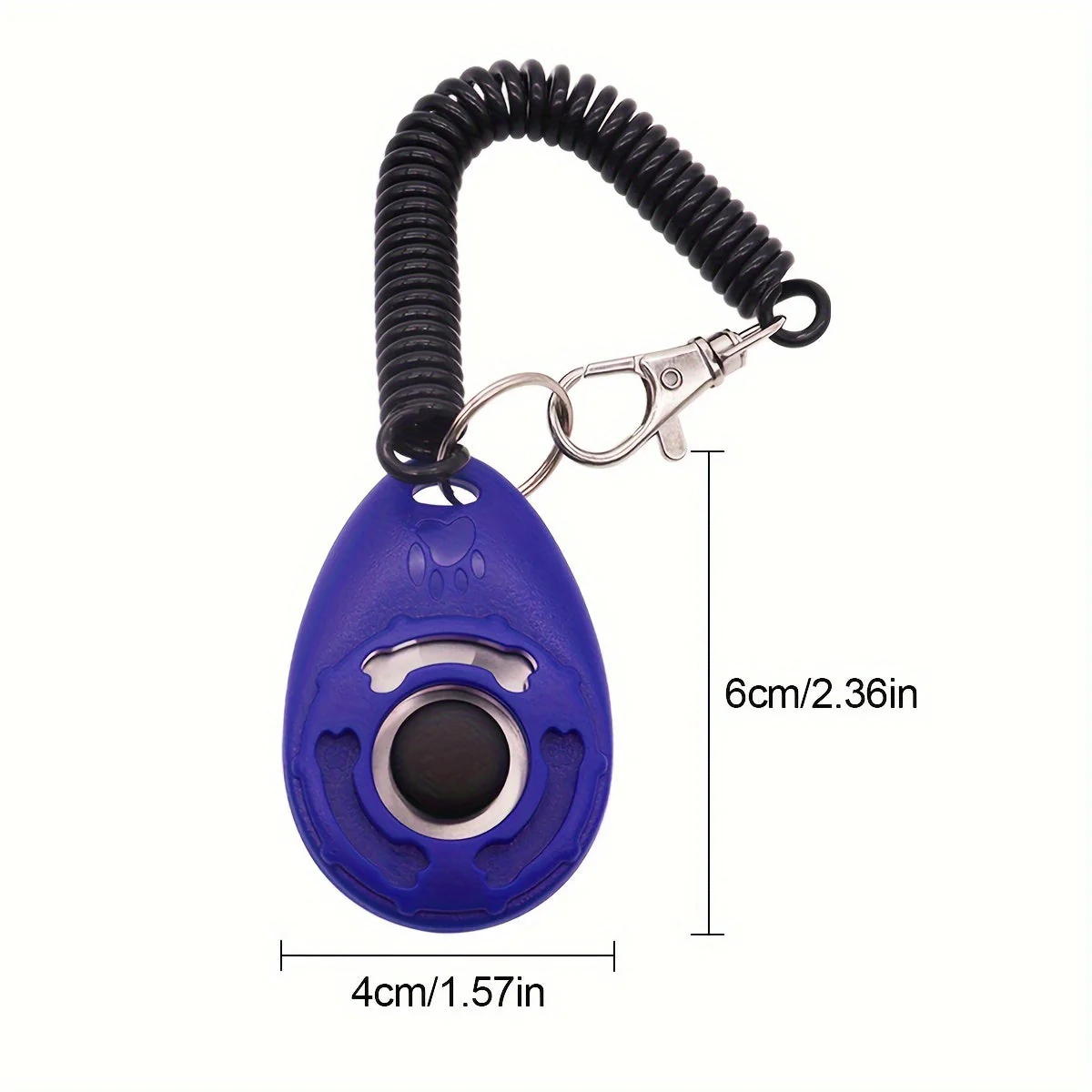 Hondentrainingsknop voor gedragsverbetering | Comfortabele rubberen grip | Eenvoudig in gebruik | Geschikt voor alle honden | Lichtgewicht en compact ontwerp - Image 3