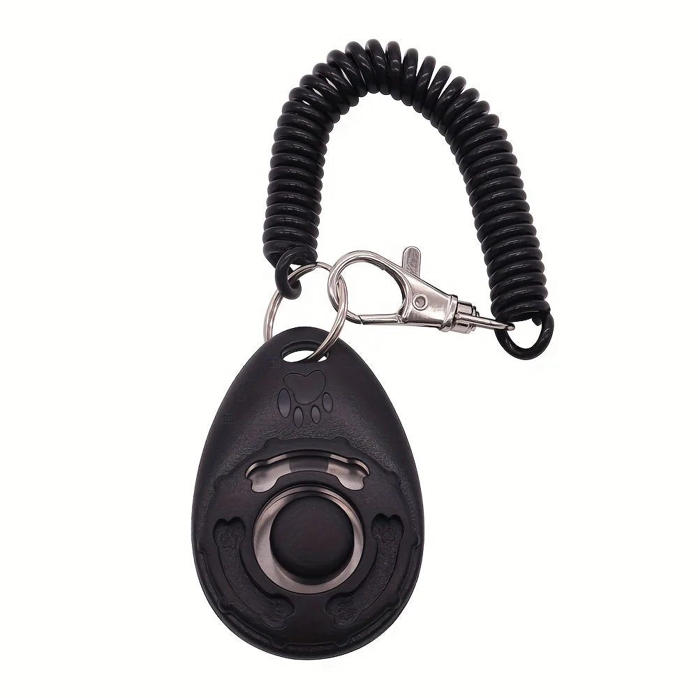Hondentrainingsknop voor gedragsverbetering | Comfortabele rubberen grip | Eenvoudig in gebruik | Geschikt voor alle honden | Lichtgewicht en compact ontwerp - Image 4