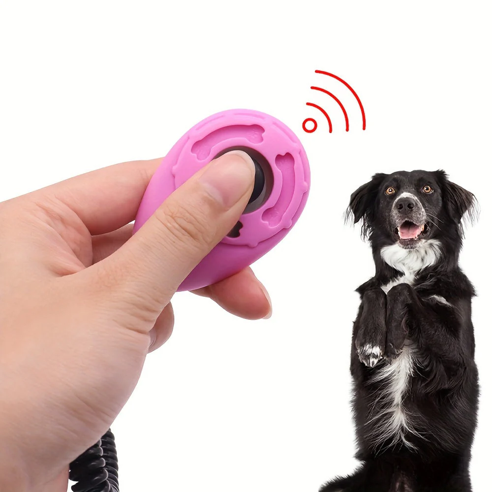 Hondentrainingsknop voor gedragsverbetering | Comfortabele rubberen grip | Eenvoudig in gebruik | Geschikt voor alle honden | Lichtgewicht en compact ontwerp - Image 7