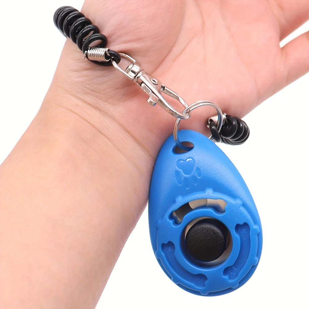 Hondentrainingsknop voor gedragsverbetering | Comfortabele rubberen grip | Eenvoudig in gebruik | Geschikt voor alle honden | Lichtgewicht en compact ontwerp - Image 9