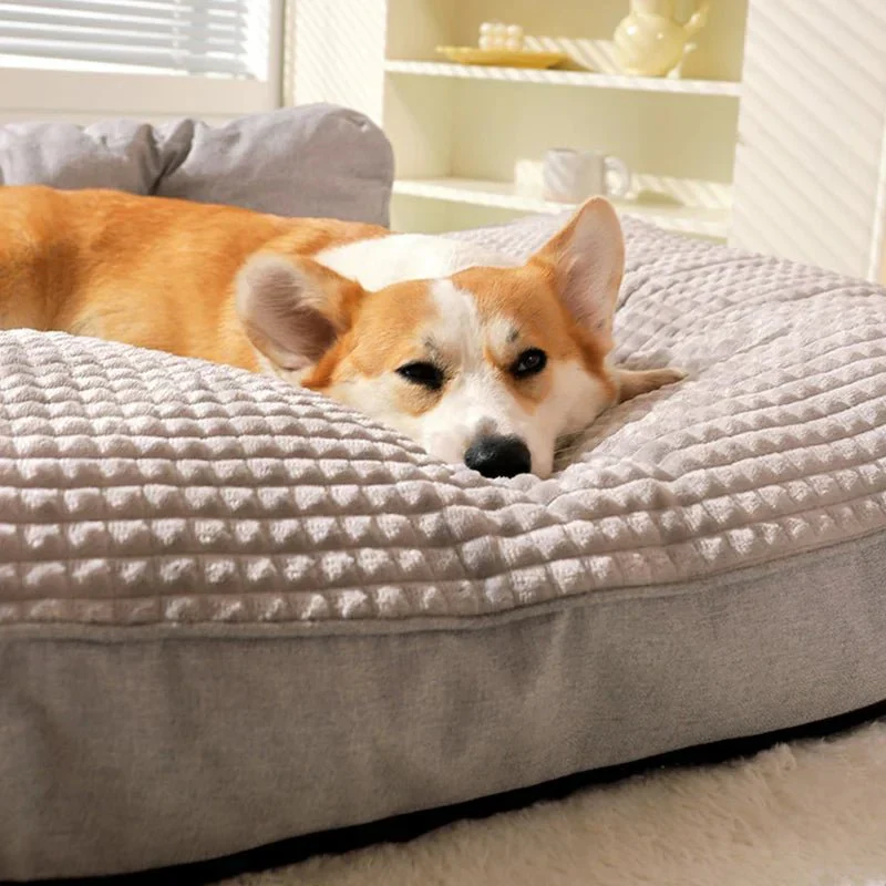 Hondenbed voor Grote Honden - Warm en Comfortabel Hondenmand met Antislip Onderkant, Gemakkelijk te Reinigen - Image 8