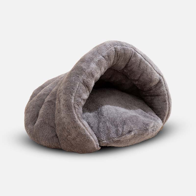 Kalmerend Hondennest | Imitatiebont Koffie | Veilig Grotontwerp voor Stressvermindering | Warmte-isolatie & Bescherming | Ideaal voor Onderweg | Geschikt voor Kleine Honden - Image 4