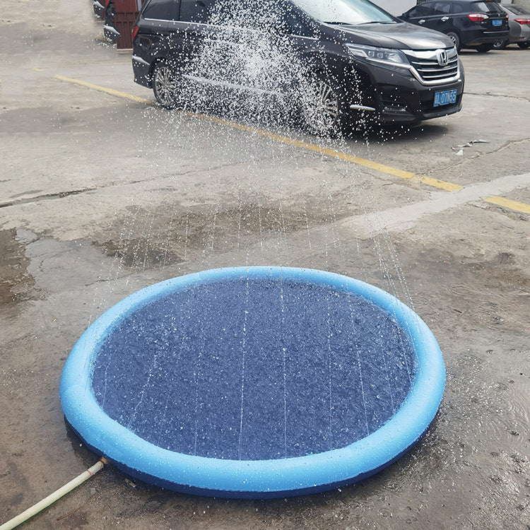 Interactieve Waterfontein voor Honden | Verkoeling en Plezier voor Zomerse Dagen | Veilig en Duurzaam Speelgoed voor Hondenruiters | Makkelijk aan te Sluiten op Tuinslang | Aanpasbare Waterstroom - Image 2