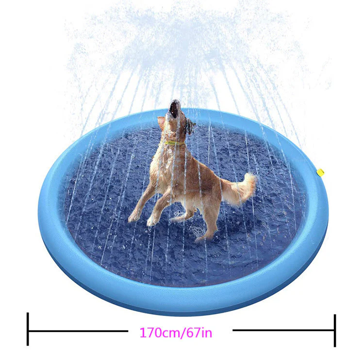 Interactieve Waterfontein voor Honden | Verkoeling en Plezier voor Zomerse Dagen | Veilig en Duurzaam Speelgoed voor Hondenruiters | Makkelijk aan te Sluiten op Tuinslang | Aanpasbare Waterstroom - Image 5