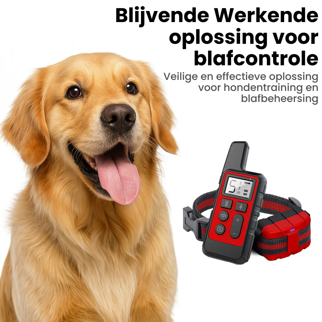 Hondengehoorzaamheid Trainer | Oplaadbare Antiblaf Halsband met Afstandsbediening - Image 3