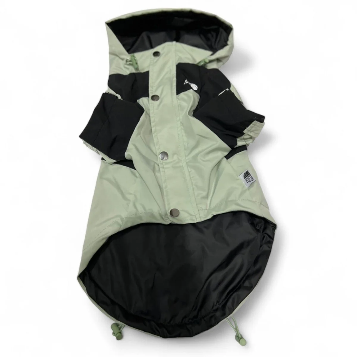 Hondenjack Waterdicht Mint | Dubbel Gevoerd | Ritssluiting | Harnasgat | Elastische Sluitingen | Winter '24/25 | Warm & Droog | Elegante Look | Praktische Functies | Comfortable Pasvorm | Regenbestendig - Image 2