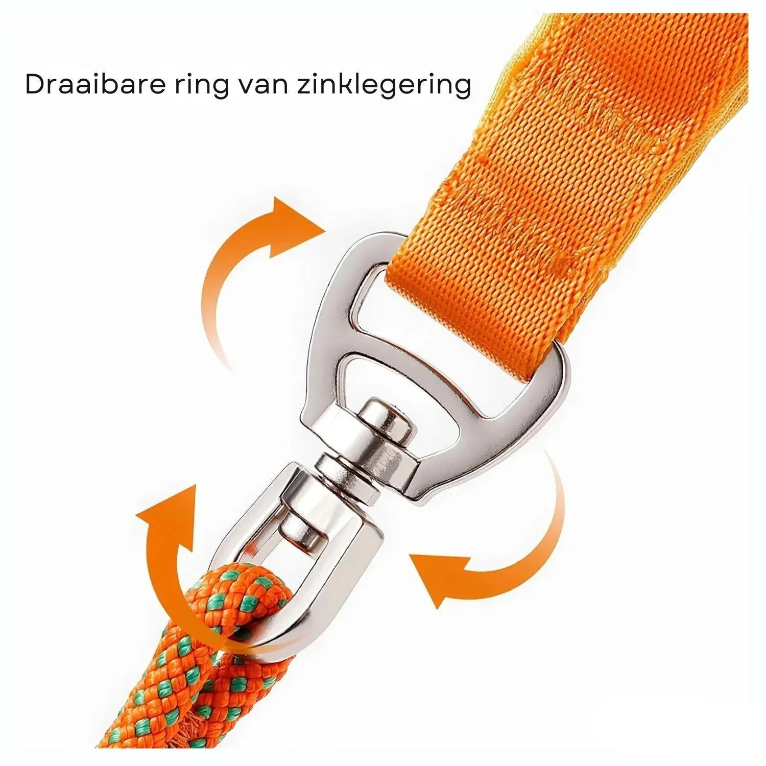 Hondenriem Zonder Trekken | Duurzame Slipkraag met Gevoerde Handgreep - Image 10