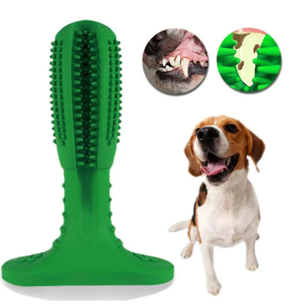 Kauwspeeltje voor Honden | Interactieve Gebitsreiniging | Duurzaam en Veilig | 360° Reinigingsontwerp | Met Traktatiehouder | Goedkeuring Dierenartsen - Image 4