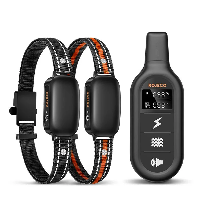 Hondentraining Halsband | Waterdicht IPX7 | 1000m Bereik | Geluid, Trilling, Schok | Draadloos | Honden 4-55kg