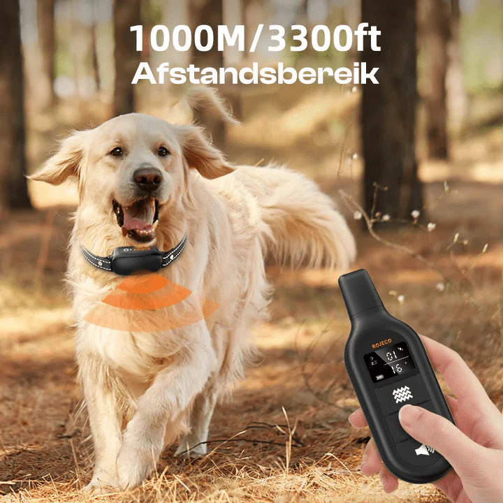 Hondentraining Halsband | Waterdicht IPX7 | 1000m Bereik | Geluid, Trilling, Schok | Draadloos | Honden 4-55kg - Image 4