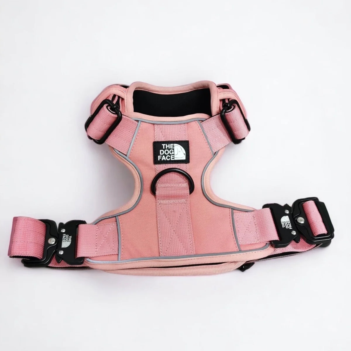 Verstelbaar Hondentuig Oranje | Reflecterend Nylon | Gewatteerd Comfort | Ultieme Controle | Duurzaam & Weerbestendig | Militaire Kwaliteit | Neopreen Binnenkant | Voor Actieve Honden - Image 21
