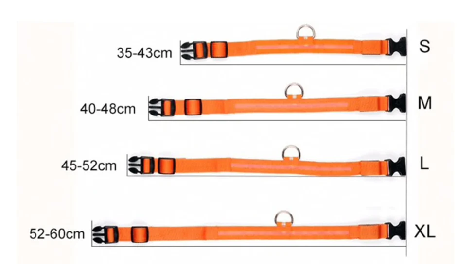 LED-halsband hond | Verhoogde zichtbaarheid in het donker | Meerdere en | Oplaadbaar | Duurzaam en waterbestendig | Geschikt voor alle hondenmaten - Image 14