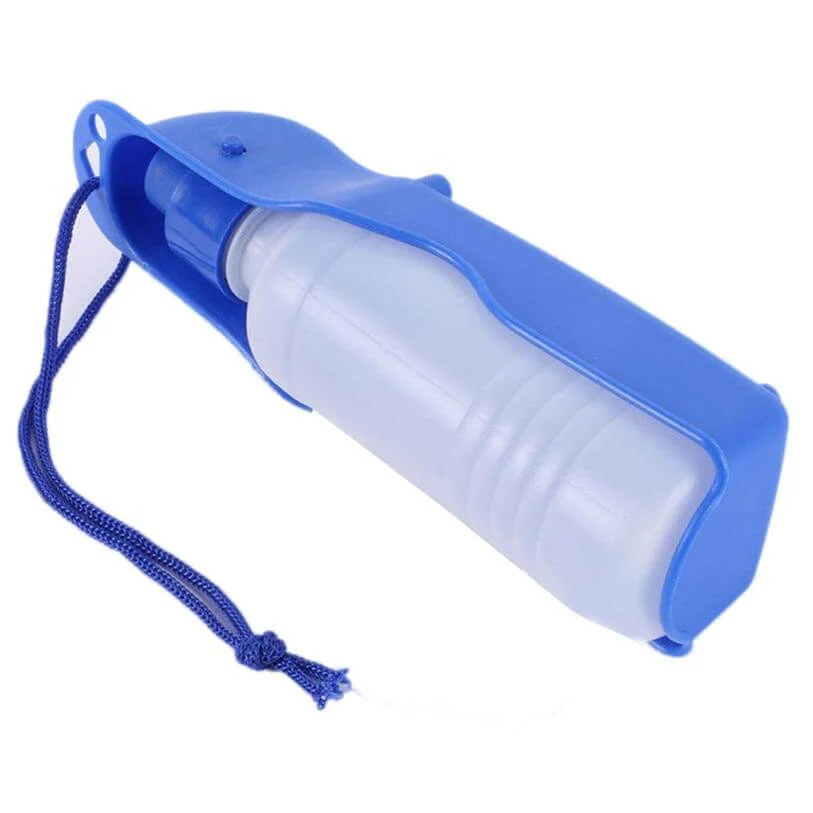 Draagbare Lekkervrije Hondendrinkfles met Geïntegreerde Drinkbak en Lanyard | Ideaal voor Wandelen en Reizen - Image 4