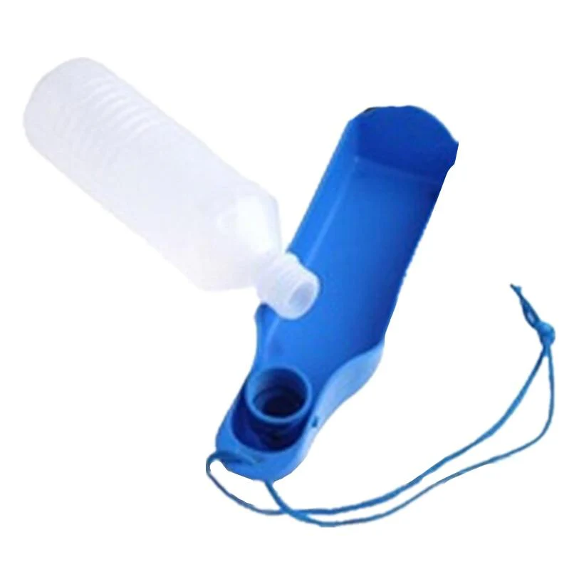 Draagbare Lekkervrije Hondendrinkfles met Geïntegreerde Drinkbak en Lanyard | Ideaal voor Wandelen en Reizen - Image 6