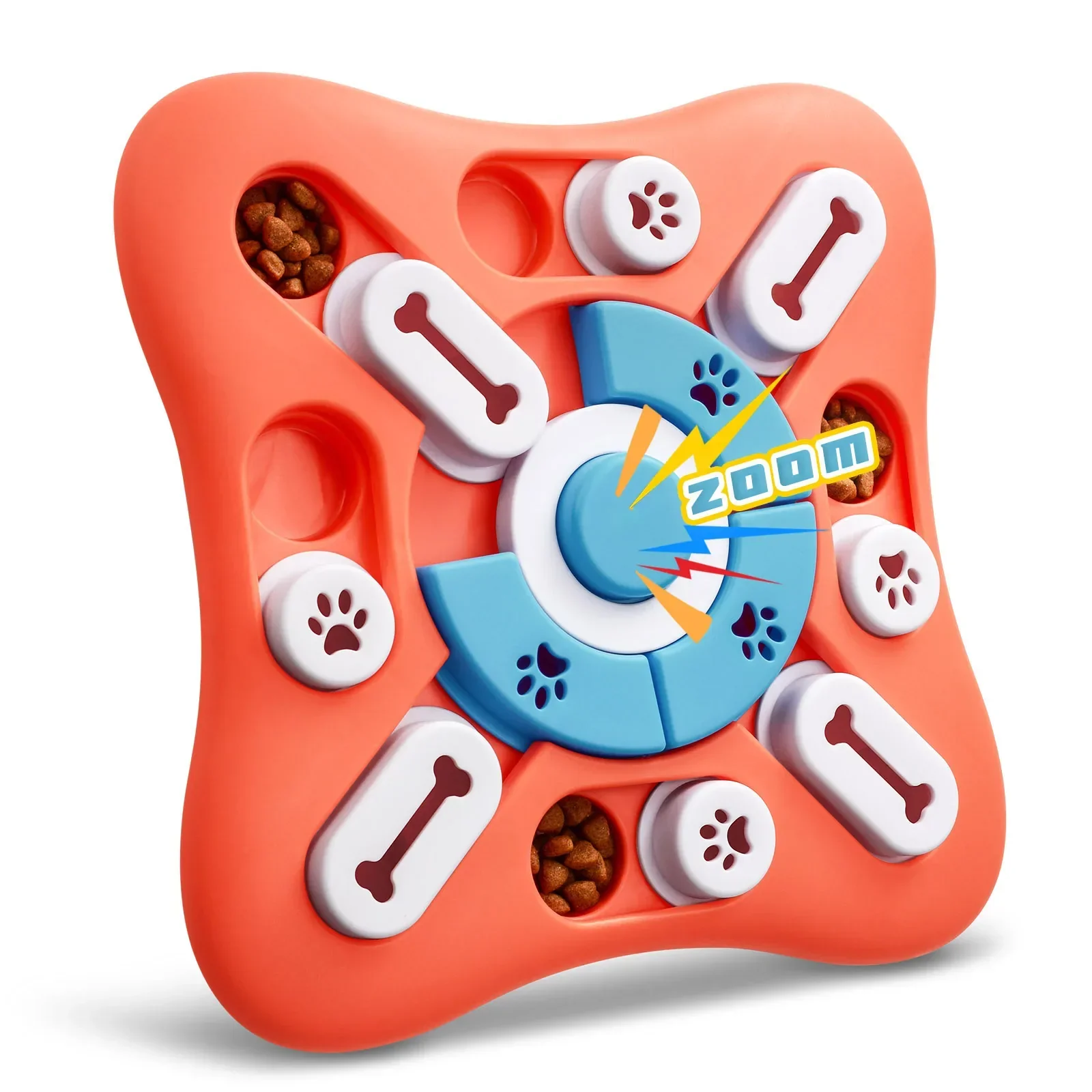 Interactief Puzzelspeelgoed voor Honden | IQ-Training met Snackbeloning | Stimuleert Mentale Scherpte en Voorkomt Verveling | Geschikt voor Alle Hondenmaten