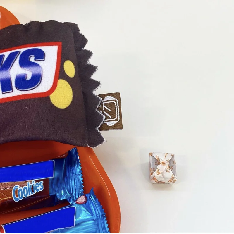 Interactief Pluche Speelgoed | Sensorisch Knuffeldier voor Kleine Honden | Geluid en Geurstimulatie | Zacht Fleece 22cm | Stimulerende Pieper - Image 4