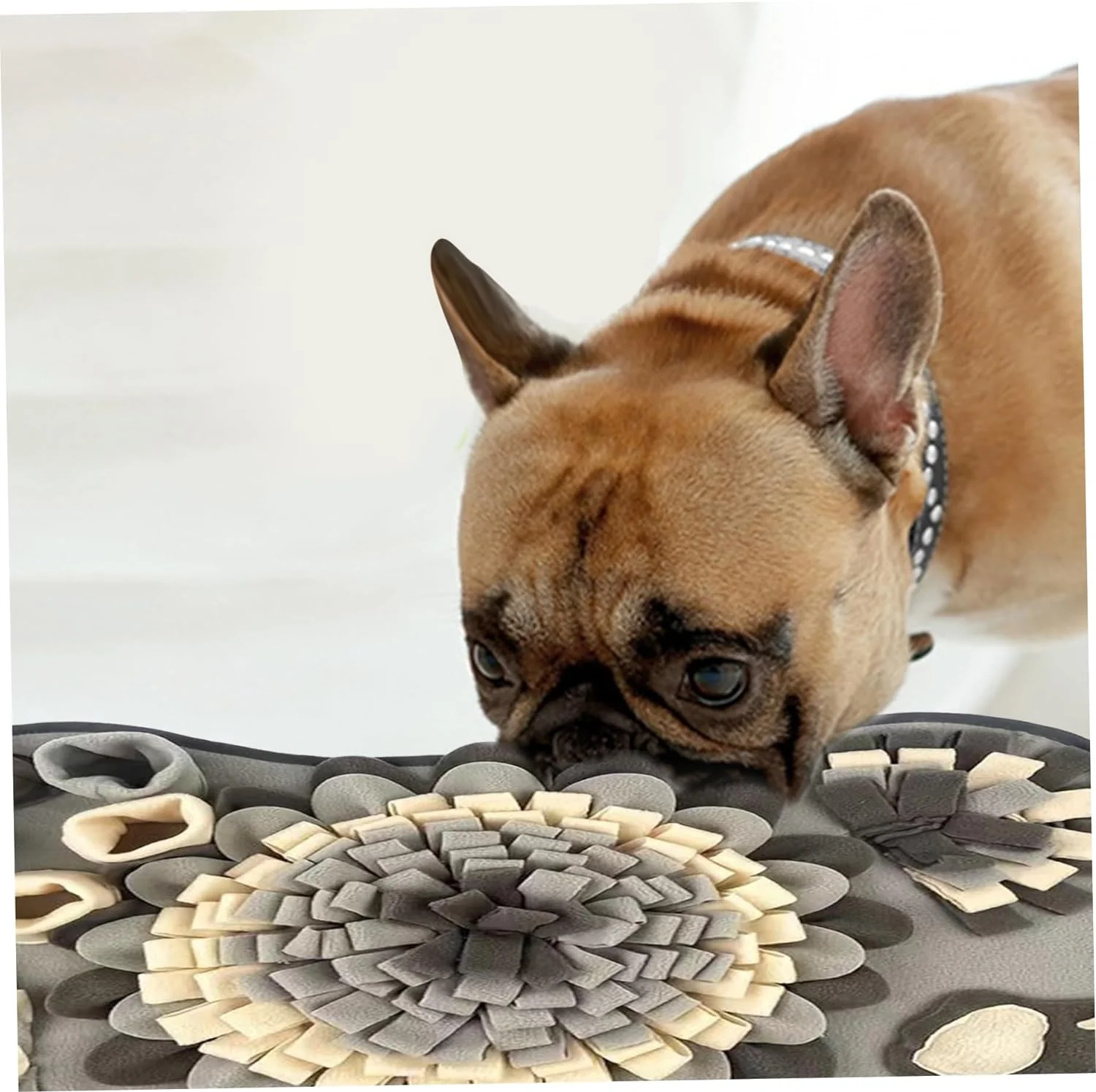 Interactieve Snuffelmat Voor Honden | Voedselzoekspel | Neuswerktraining | Mentale Stimulatie | Vertraagd Eten | Polyestervezel | 64x43cm - Image 2
