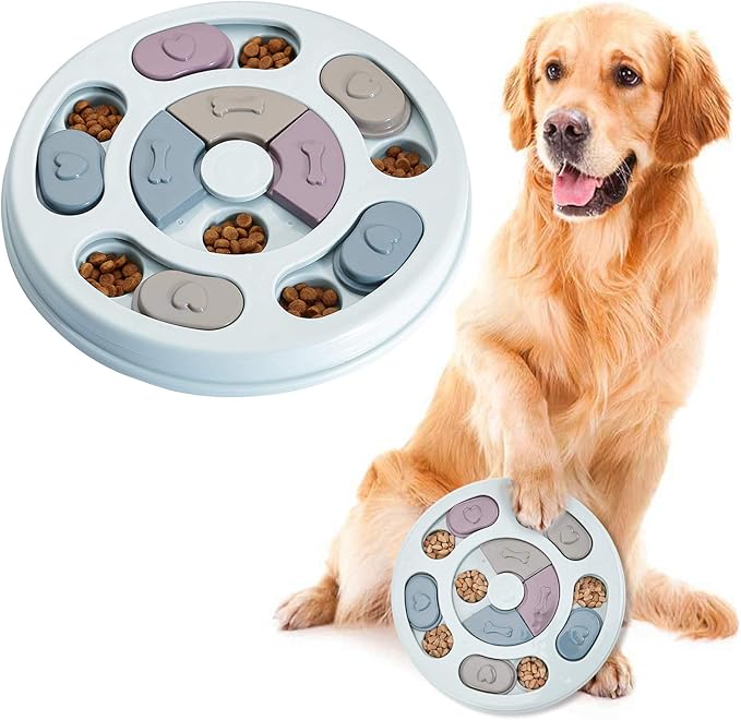 Interactief Eetdoolhof Voor Honden | Anti-Schrok Voerbak | Mentale Stimulatie | Verbetert Spijsvertering | Duurzaam en Veilig | Non-Slip Design - Image 3