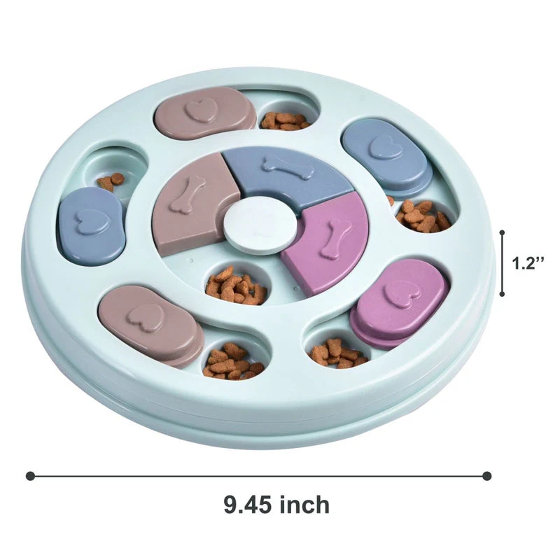 Interactief Eetdoolhof Voor Honden | Anti-Schrok Voerbak | Mentale Stimulatie | Verbetert Spijsvertering | Duurzaam en Veilig | Non-Slip Design - Image 7