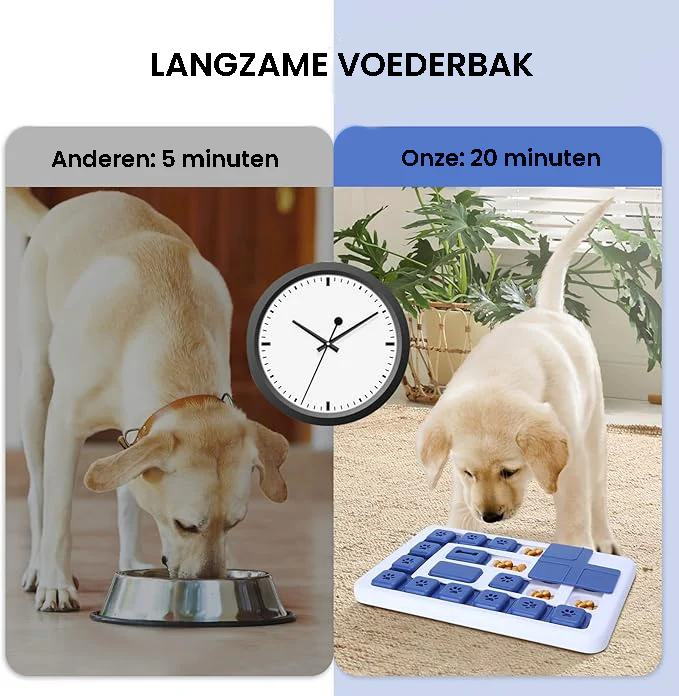 Innovatieve Hondenschotel | Mentale Uitdaging | Vertraagt Eten | Duurzaam | Gemakkelijk Te Reinigen | Voor Betere Spijsvertering | Anti-Verveling | Ideaal Voor Portiecontrole - Image 2