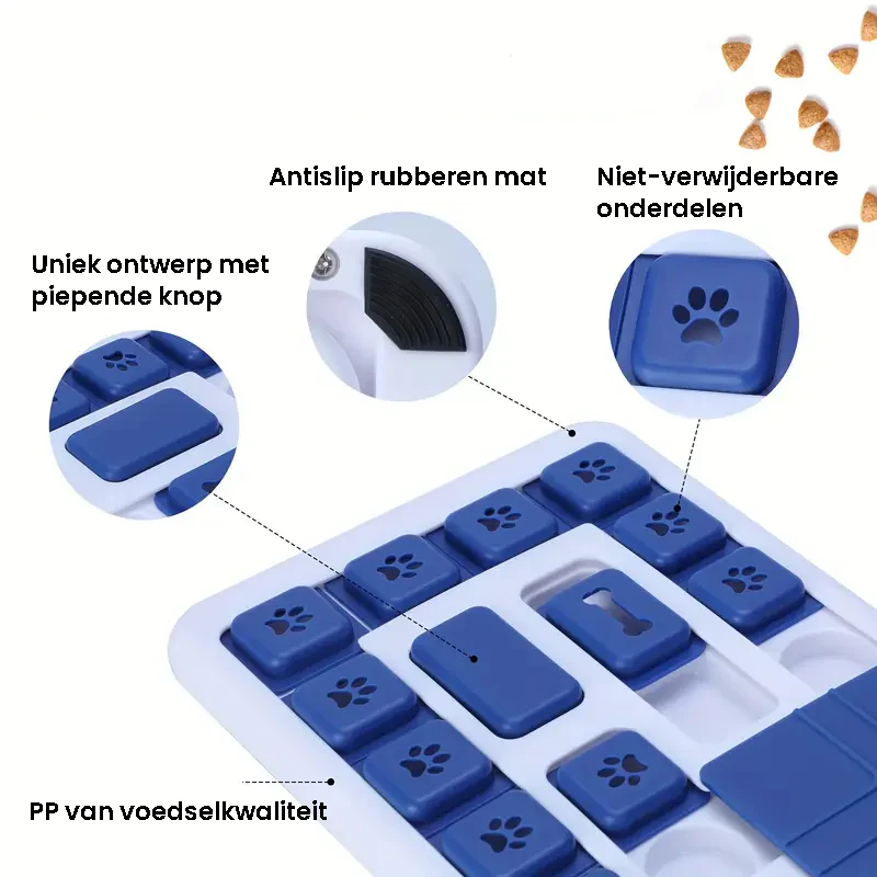 Innovatieve Hondenschotel | Mentale Uitdaging | Vertraagt Eten | Duurzaam | Gemakkelijk Te Reinigen | Voor Betere Spijsvertering | Anti-Verveling | Ideaal Voor Portiecontrole - Image 3