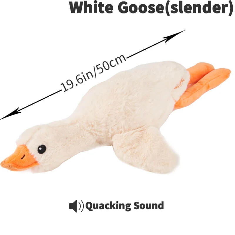 Kalmerend hondenspeelgoed eend | Zacht knuffelspeelgoed voor honden | Stressverlagend kauwspeelgoed | Duurzaam polyester | Voor angstige en gevoelige honden - Image 13