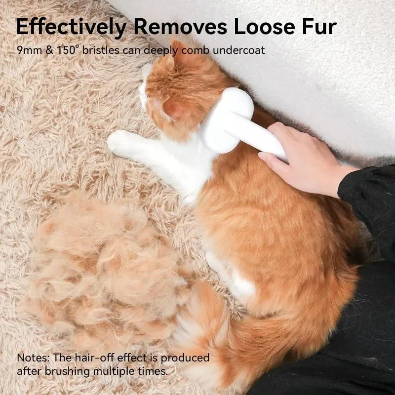 Kattenborstel voor Lange en Korte Haren - Ergonomisch Ontwerp voor Gezonde Vacht en Massagefunctie - Image 5