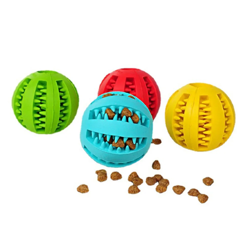 Duurzame Kauwbal Met Traktatie | Interactief Speelgoed Voor Honden | Gebitsreiniging En Tandvleesverzorging | Veilig Kauwrubber | Voorkomt Tandplak En Tandsteen | Met Langdurige Speelplezier | Gezonde Adem | Groen - Image 5