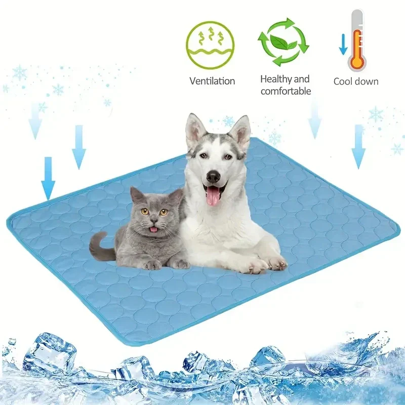 Zomerse Koelmat voor Huisdieren | Ademend en Wasbaar | Geschikt voor Honden en Katten | Maten S tot 2XL | Ideaal voor Mand, Bank of Onderweg - Image 2