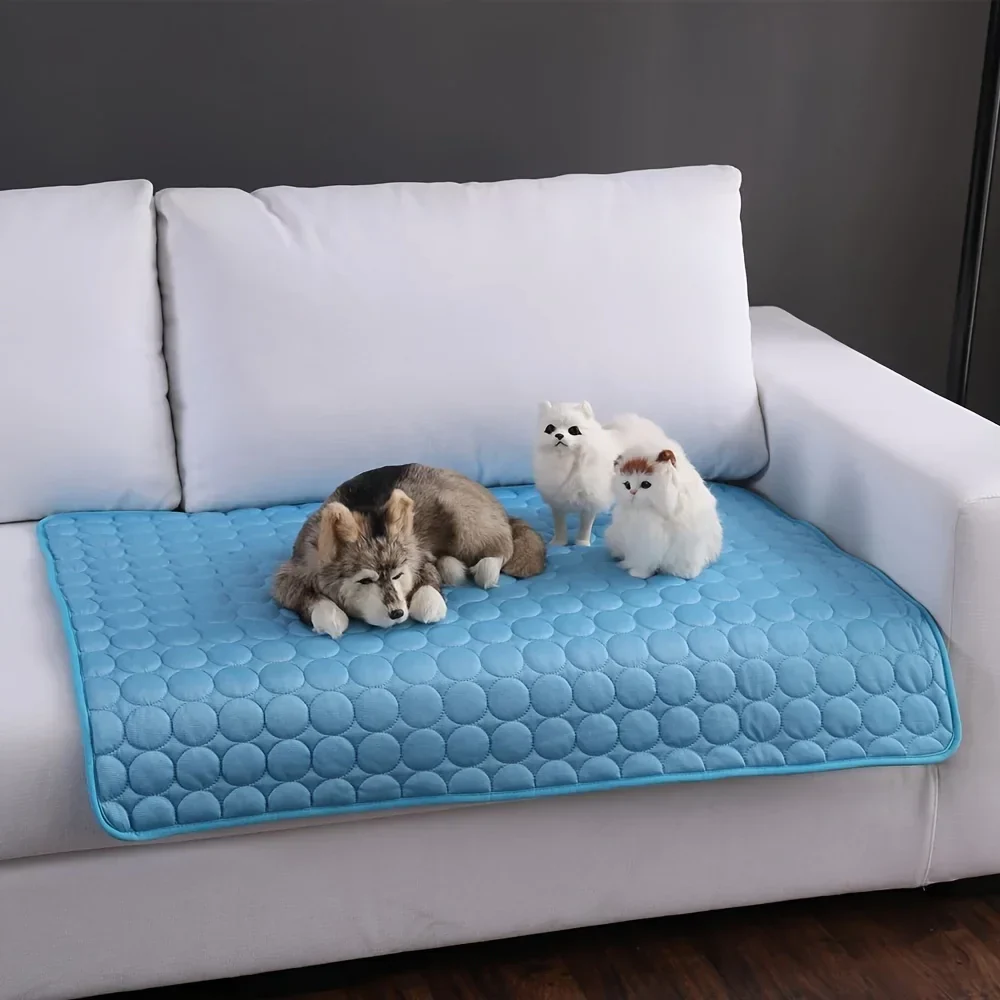 Zomerse Koelmat voor Huisdieren | Ademend en Wasbaar | Geschikt voor Honden en Katten | Maten S tot 2XL | Ideaal voor Mand, Bank of Onderweg - Image 4