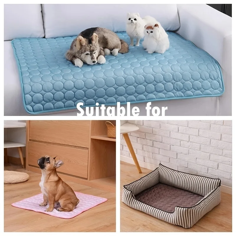 Zomerse Koelmat voor Huisdieren | Ademend en Wasbaar | Geschikt voor Honden en Katten | Maten S tot 2XL | Ideaal voor Mand, Bank of Onderweg - Image 5