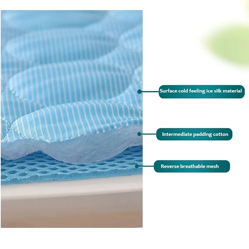 Zomerse Koelmat voor Huisdieren | Ademend en Wasbaar | Geschikt voor Honden en Katten | Maten S tot 2XL | Ideaal voor Mand, Bank of Onderweg - Image 6