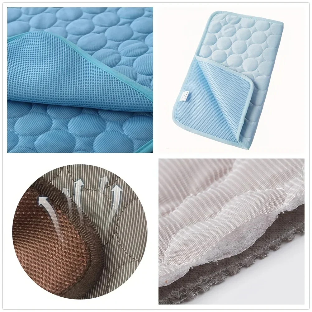 Zomerse Koelmat voor Huisdieren | Ademend en Wasbaar | Geschikt voor Honden en Katten | Maten S tot 2XL | Ideaal voor Mand, Bank of Onderweg - Image 7