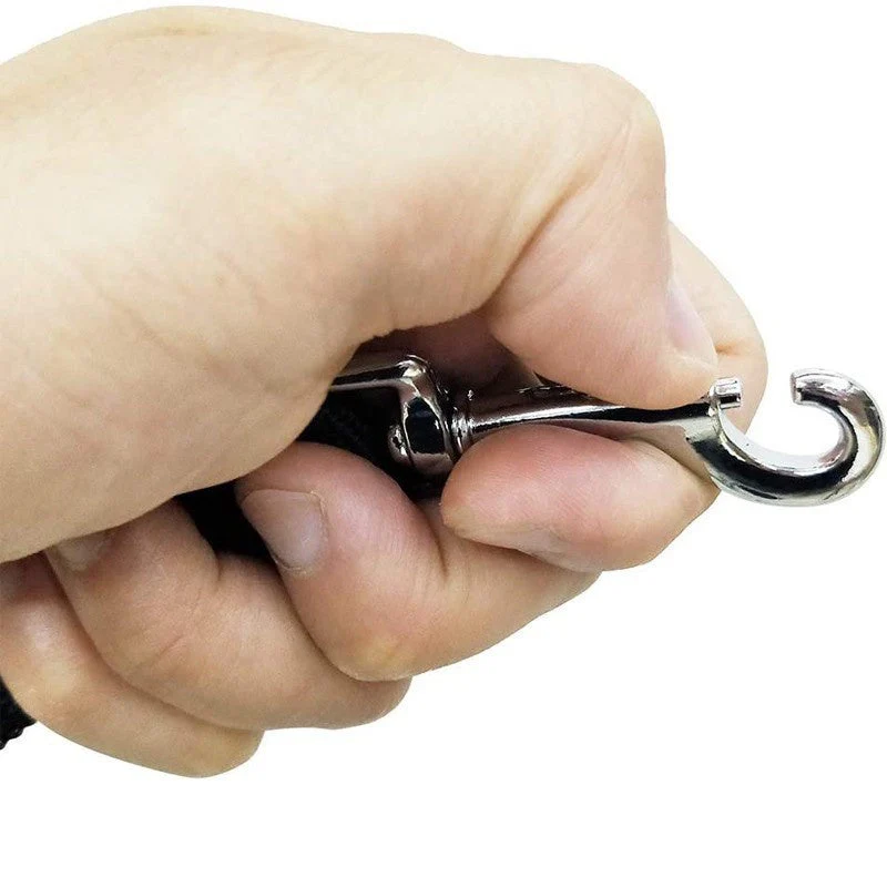 Lange nylon hondenriem voor training en wandelingen | Met stevige metalen karabijnhaak | Geschikt voor middelgrote en grote honden | Meerdere en en lengtes - Image 10