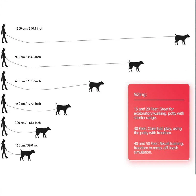 Lange nylon hondenriem voor training en wandelingen | Met stevige metalen karabijnhaak | Geschikt voor middelgrote en grote honden | Meerdere en en lengtes - Image 4